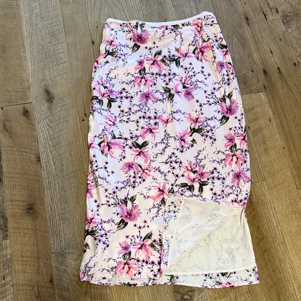Cami NYC 100% Silk Maxi Skirt - Picture 10 of 12